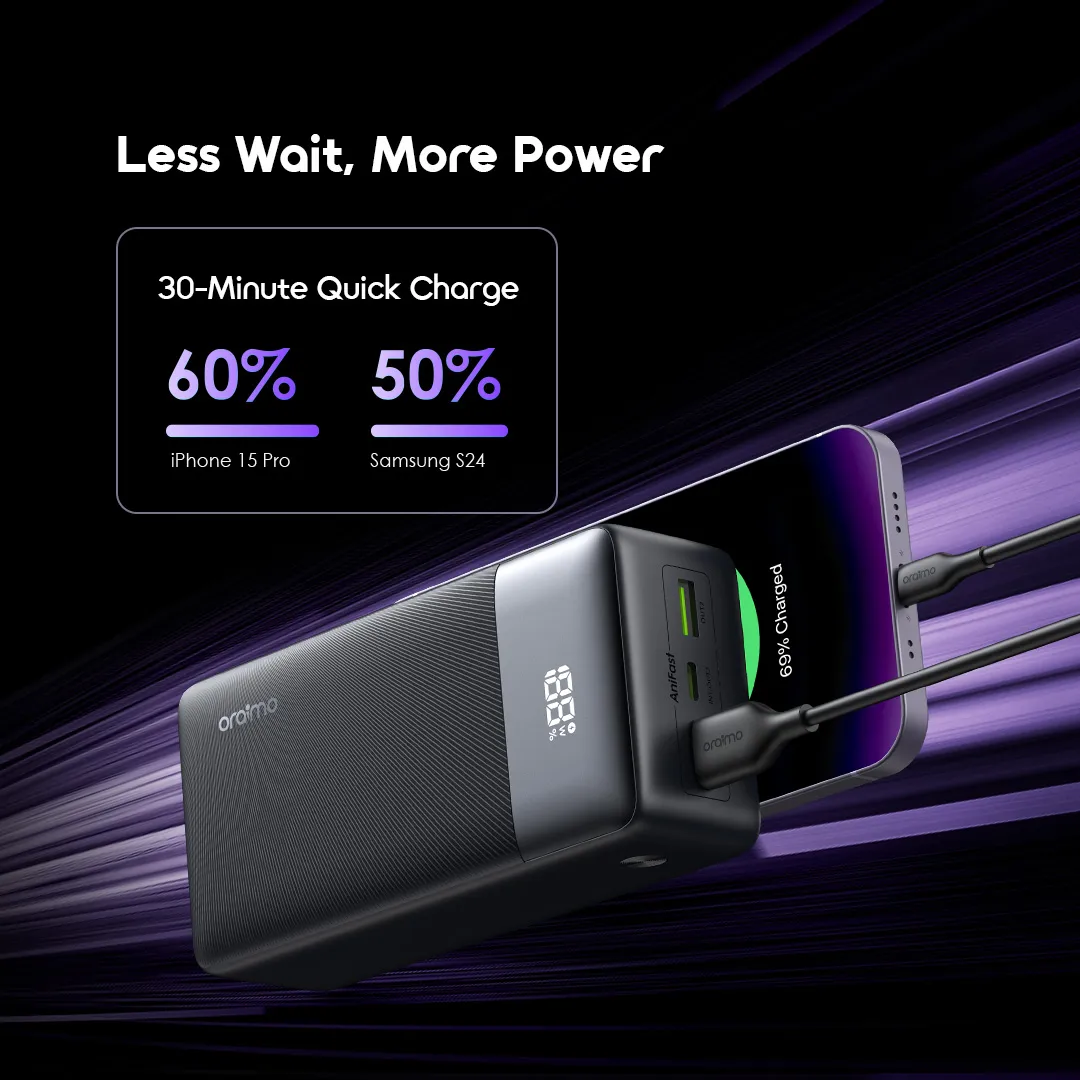 oraimo power bank powernova qf1 opb 7270q quick charging