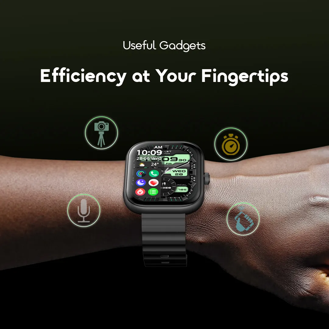 oraimo Watch 6 2.04" TFT IP68 Smart Watch OSW-807 oraimo smartwatch watch6 OSW 807 10 useful gadgets