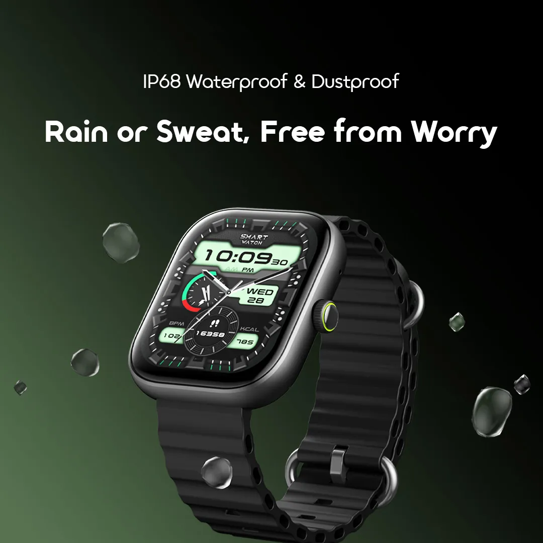 oraimo Watch 6 2.04" TFT IP68 Smart Watch OSW-807 oraimo smartwatch watch6 OSW 807 8 waterproof