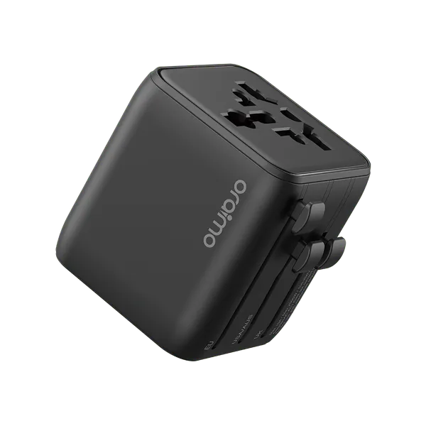 oraimo PowerOmni 251 2500W Multi-Plug Travel Converter OCW-T01 oraimo travel adapter PowerOmni 251 OCW T01 Black