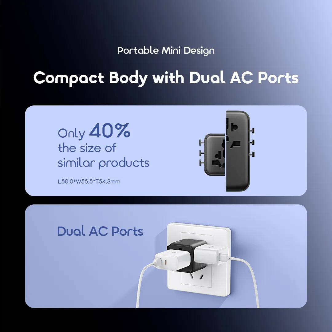 oraimo PowerOmni 251 2500W Multi-Plug Travel Converter OCW-T01 oraimo travel adapter PowerOmni 251 OCW T01 portable design 1