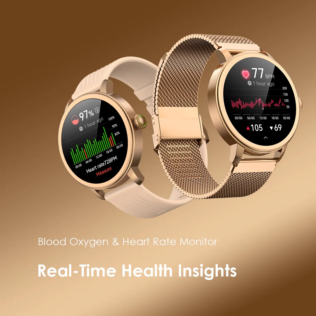 oraimo Watch Muse 1.32” AMOLED IP68 Smart Watch OSW-831N oraimo watch muse OSW 831N Real Time Health Insights
