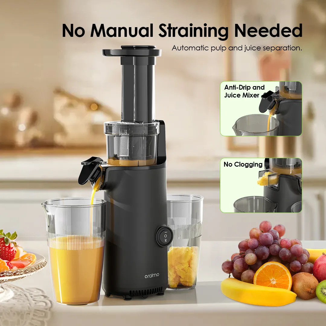 oraimo EasyJuice Mini Portable Slow Juicer OMJ-201A oriamo EasyJuice Mini OMJ 201A automatic pulp