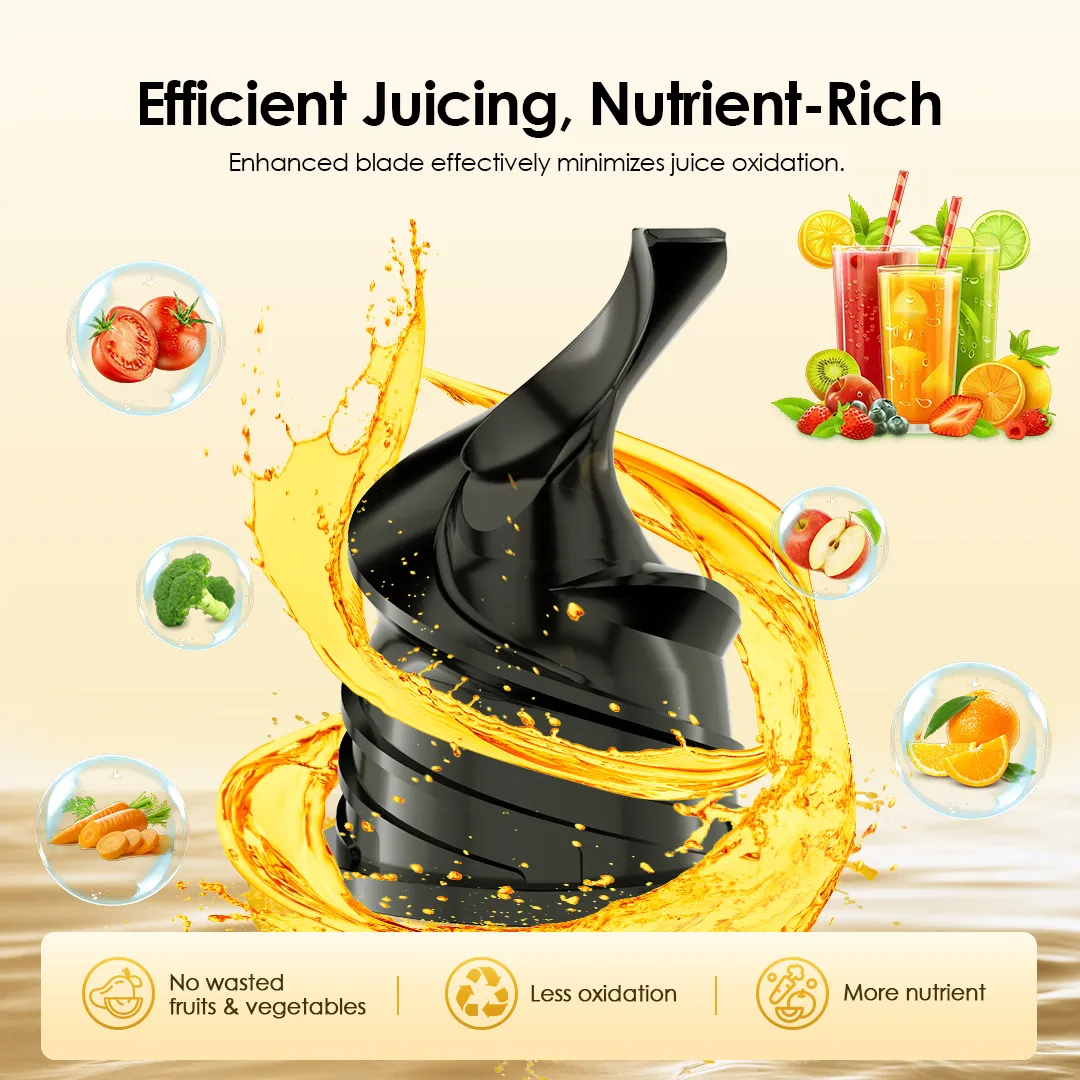 oraimo EasyJuice Mini Portable Slow Juicer OMJ-201A oriamo EasyJuice Mini OMJ 201A efficient juicing