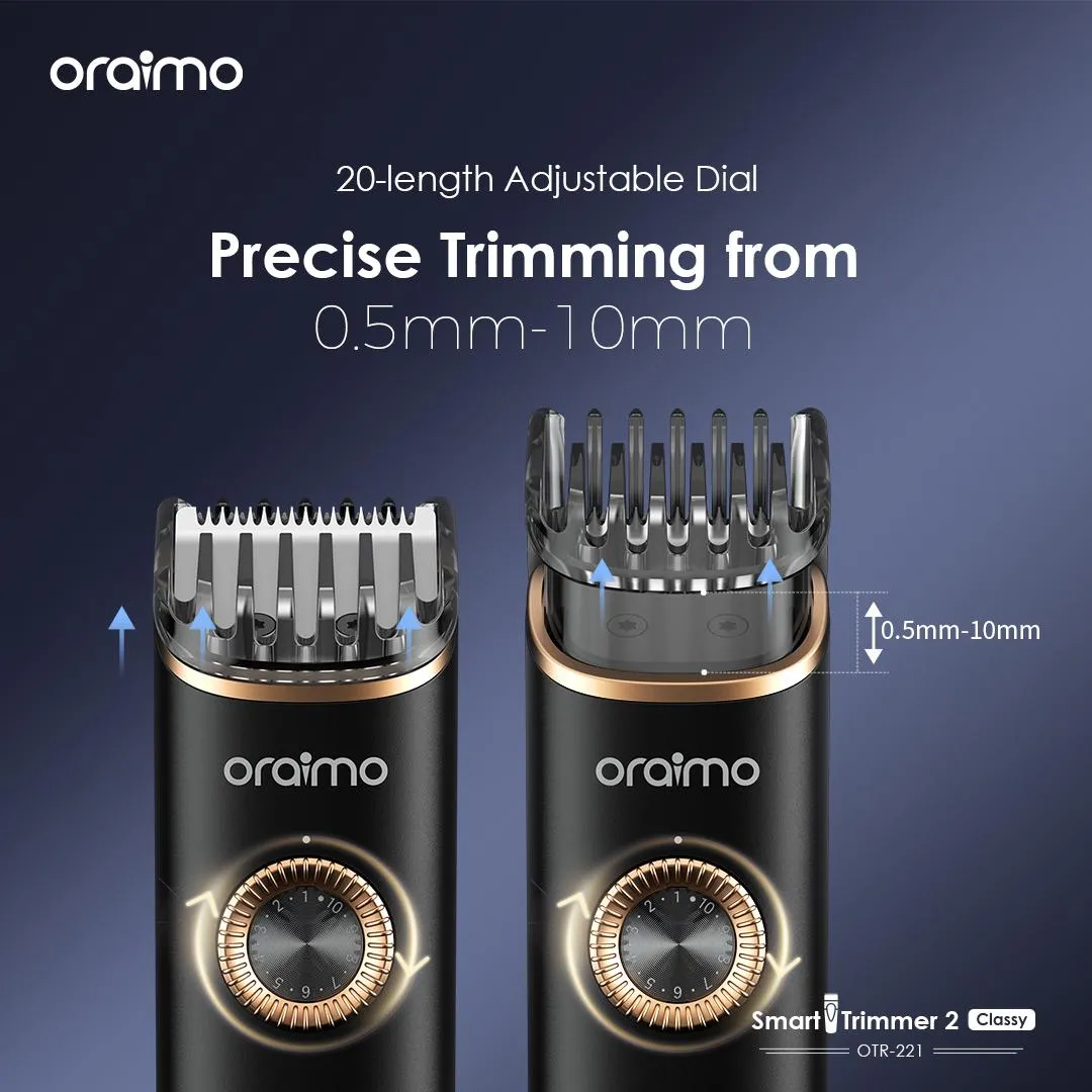 oraimo SmartTrimmer 2 Classy 20-Length Adjustable Trimmer OTR-221 otr 221 4