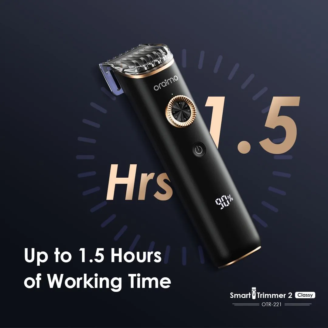 oraimo SmartTrimmer 2 Classy 20-Length Adjustable Trimmer OTR-221 otr 221 6