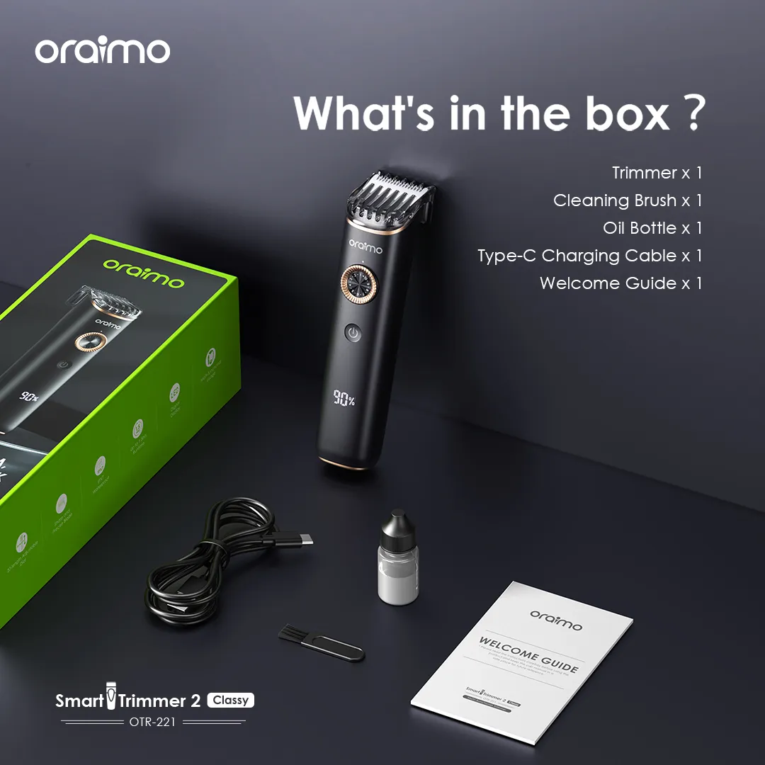 oraimo SmartTrimmer 2 Classy 20-Length Adjustable Trimmer OTR-221 smart trimmer 2 otr 221