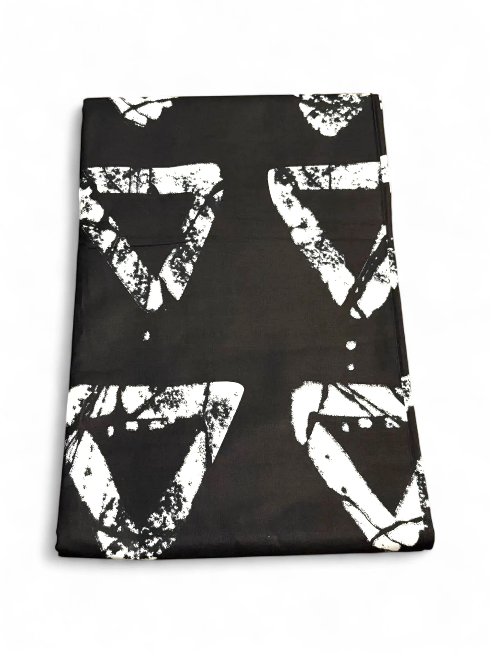 Ankara Fabric Black Triangle 1001980818 scaled