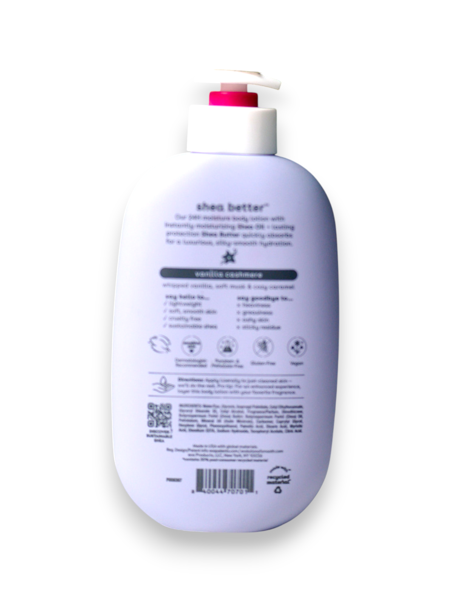 Eos body 24H moisture lotion in vanilla cashmere FSP7159