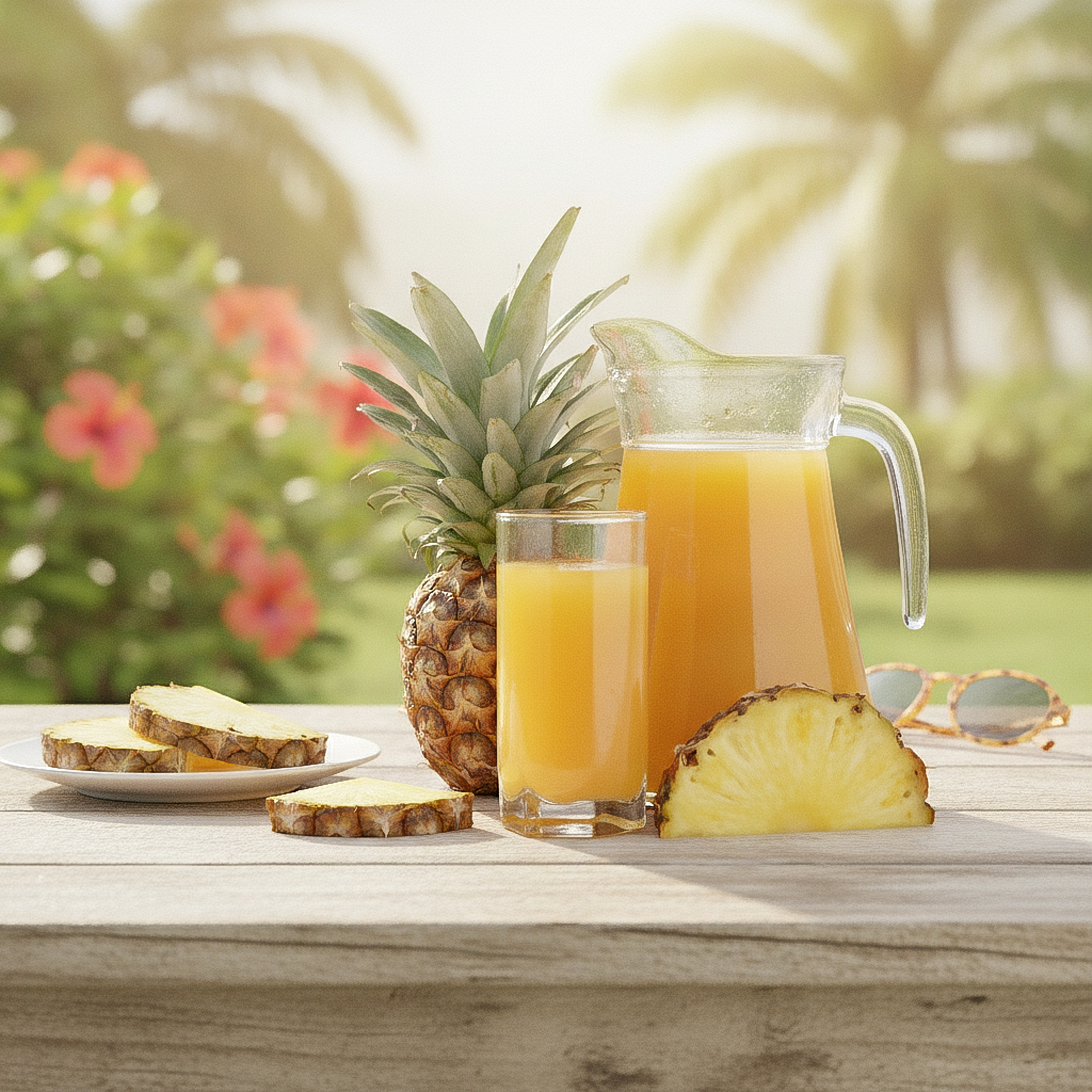 Fresh Pineapple Juice 1