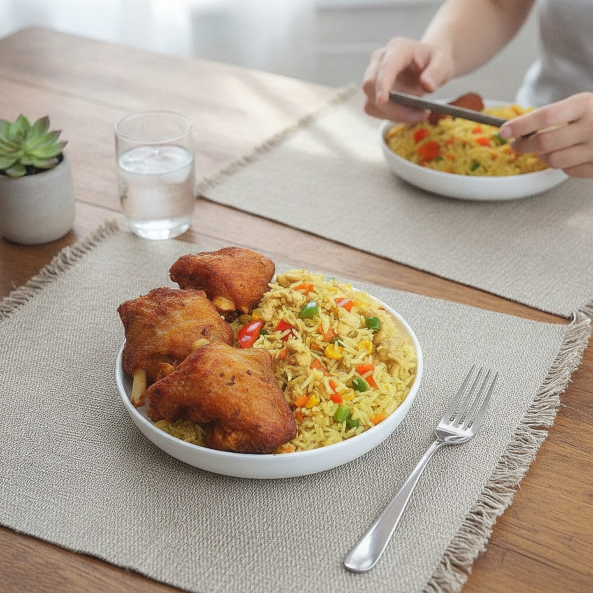Fried Rice Turkey 2