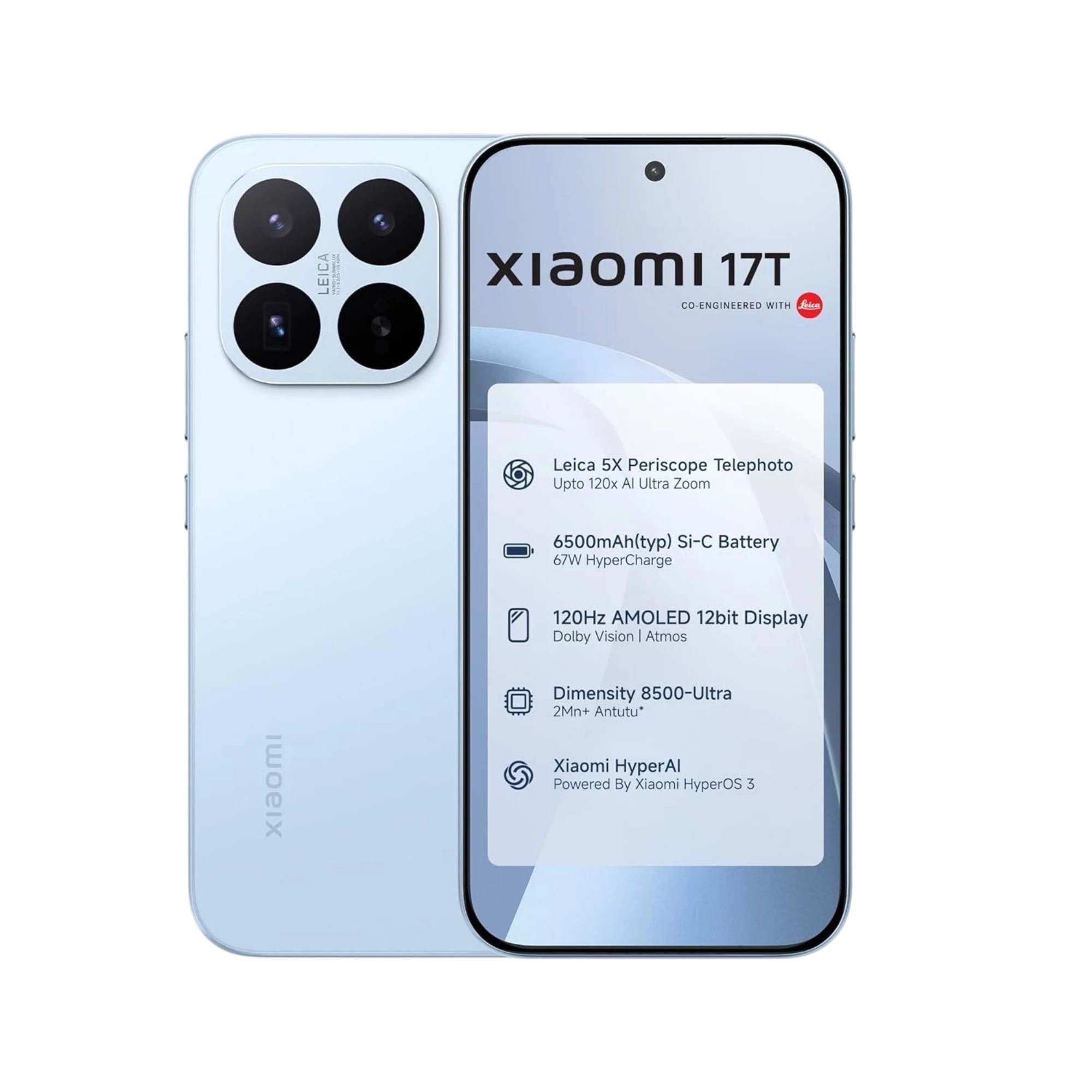 Xiaomi 17T 512GB ROM 12GB RAM - Blue s l1600